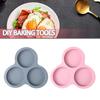 Kell Silicone Air Fryer Egg Pan Reusable Non-Stick 3 Cavity Muffin Pans for Baking