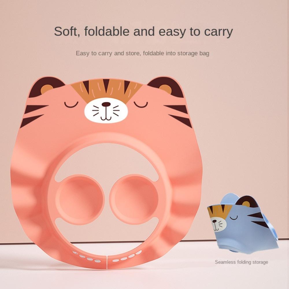 Водонепроницаемые детские шапочки для душа, регулируемые шапочки для ванны, защита ушей, мытье волос, защита для детей, мальчиков и девочек