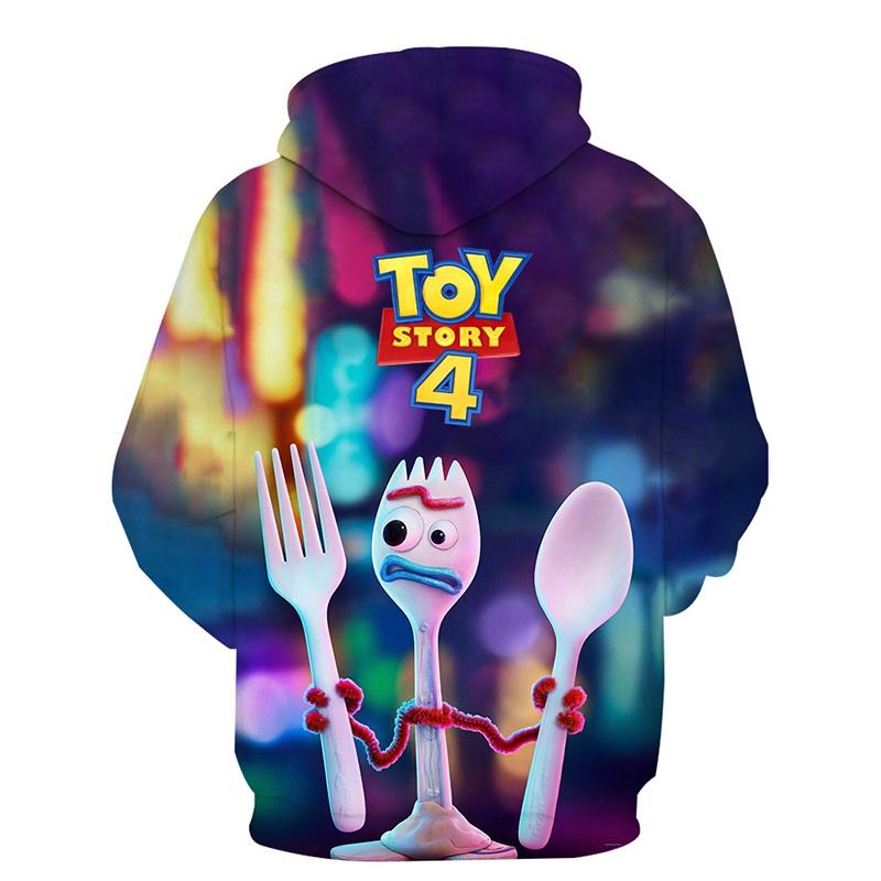 Cozy Toy Story 4 Sheriff Woody Buzz Lightyear Hoodie For Casual Comfort