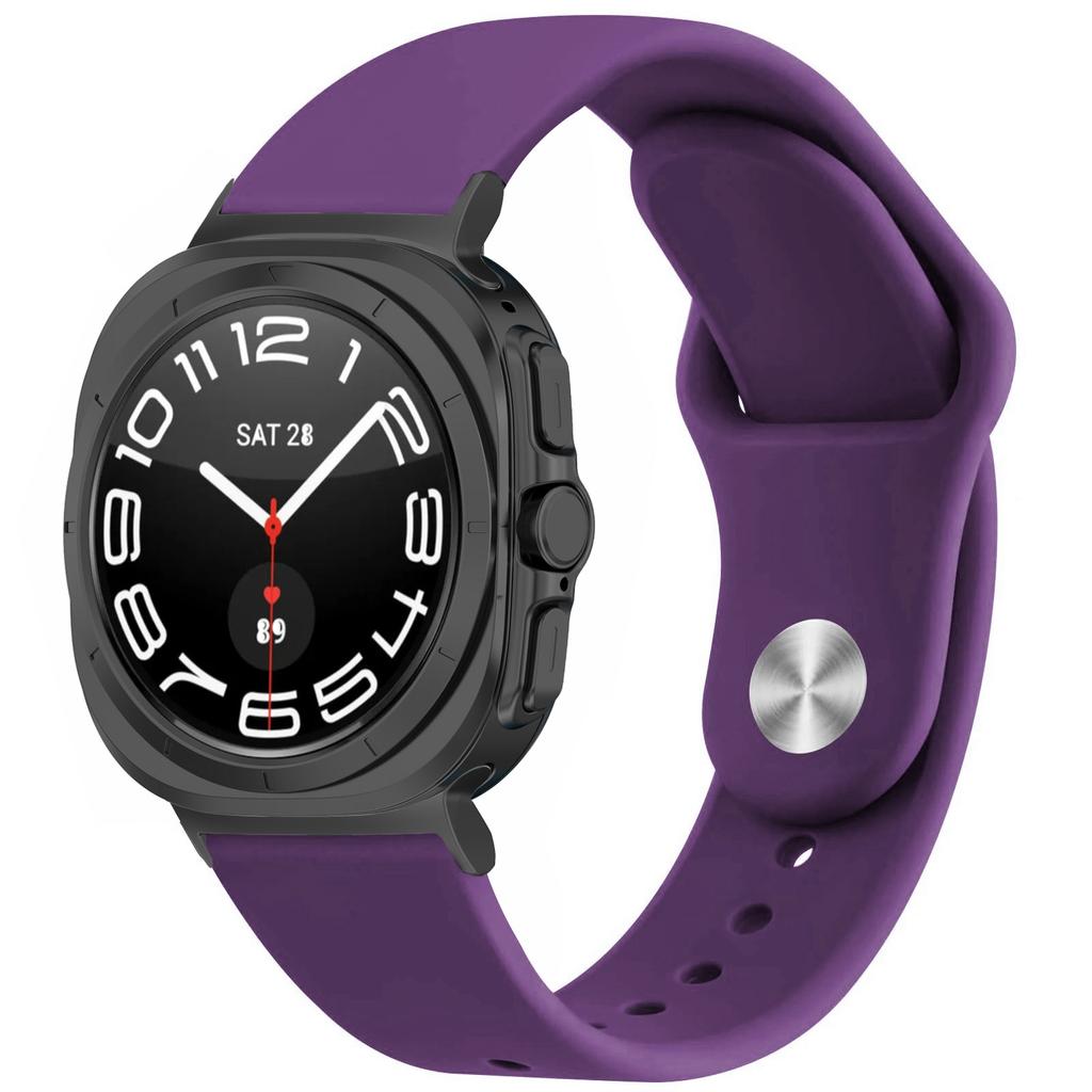 Спортивный силиконовый ремешок для Samsung Galaxy watch 7 ultra Ремешок 47 мм Аксессуары correa Браслет galaxy watch 7 FE 44 мм 40 мм 40 ремешок