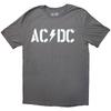 AC/DC Unisex Adult PWR-UP EU Tour Â´24 Logo Back Print T-Shirt
