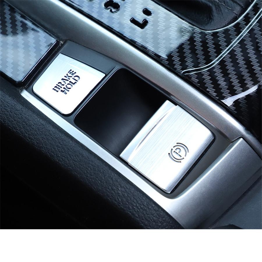 4 шт. Электронная кнопка ручного тормоза автомобиля, крышка для Honda Civic 2016 2017 2018 2019