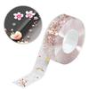 Yousheng Adhesive Tape Waterproof Transparent Flower Print Cuttable Sealing Corners Seams Caulk Tape Flexible Corner Sealant Tape