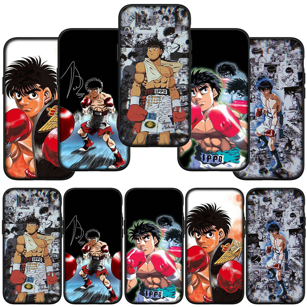 Для iPhone 16 15 Xiaomi Redmi Note 13 12 11 Pro Max X 9 14 XR Samsung Galaxy A16 S24 S23 Plus A06 Huawei OPPO мультфильм Hajime No Ippo аниме телефон чехол