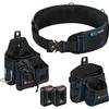 Bosch Professional Work Belt Set BELT108KIT Black 108/Pouch