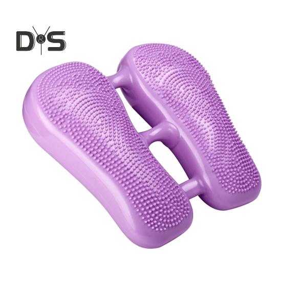 Надувной степпер с противоскользящим покрытием для йоги, тренировки равновесия, педальный тренажер, коврик для домашнего офиса, тренажерного зала, многофункциональный воздушный степпер, портативное фитнес-оборудование