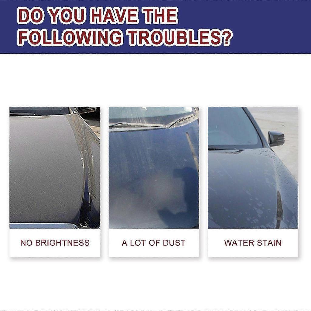 Nano Car Coating Spray - Long-Lasting Shine, Waterproof & Stain-Resistant Automotive Paint Protection, Easy Application for Dirt, Bird Droppings & Stu