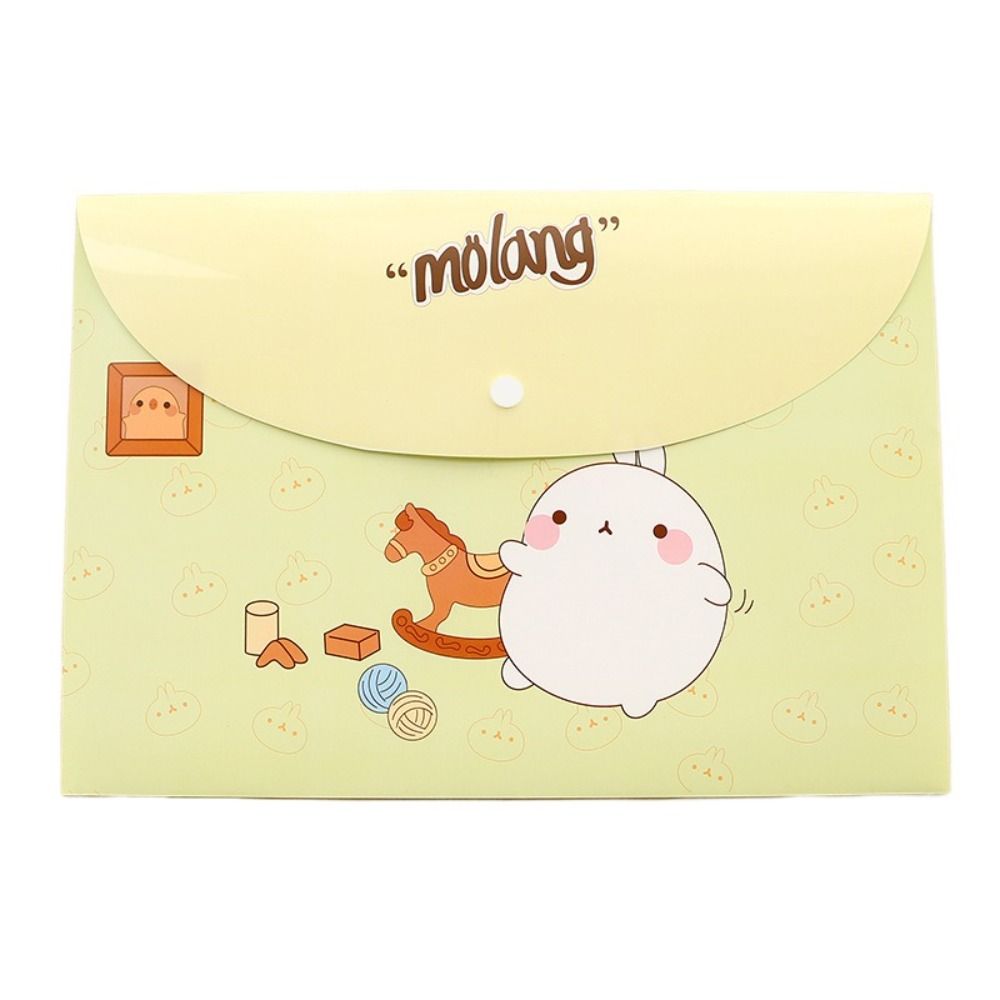 Stationery A4 File Bag PVC Floral File Bag High Quality Storage Bag