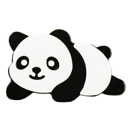 Заколка для волос в форме панды, противоскользящая дизайнерская заколка для волос, яркий внешний вид, заколка для волос для женщин и девочек, декоративный аксессуар для волос