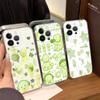 Милый S-Smiski Для IPhone 11 12 13 14 15 16 17 Pro Max Plus 13 Mini Силиконовый Мягкий Прозрачный Задник