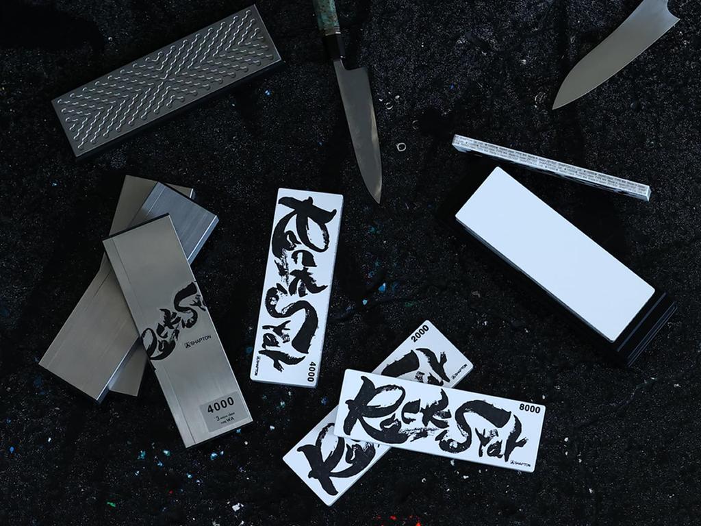Модель Shapton RockStar с футляром для хранения из нержавеющей стали 3000 4 микро WA Финишный точильный камень 60402 Белый класс/ТИП