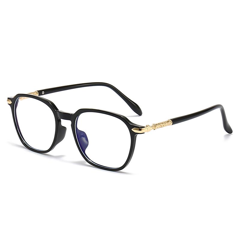 Anti-Blue Light Glasses Men's And Women's Plain-Surfaced Glasses, Computer And Mobile Phone Protective Eyewear Frames5347