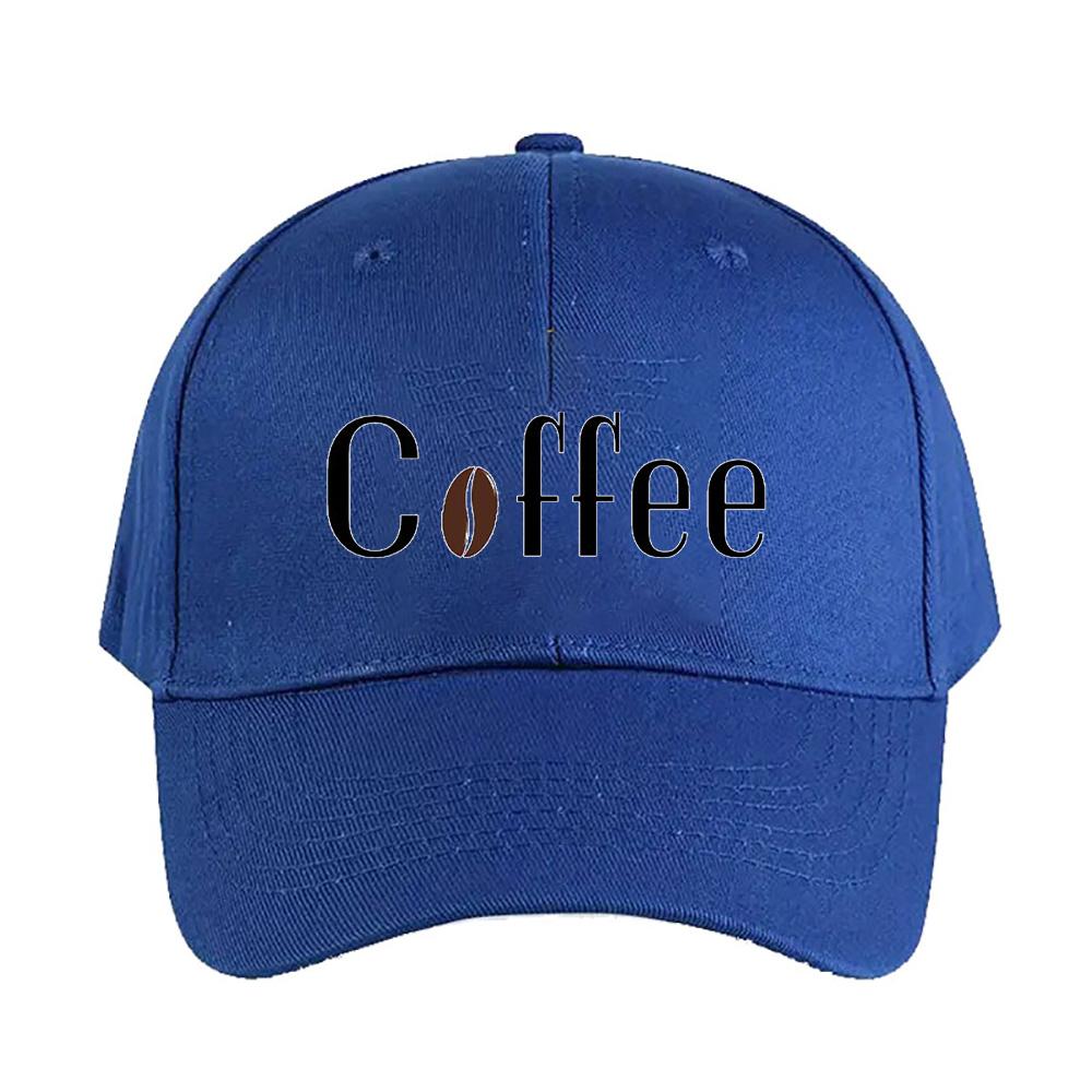 Coffee Bean lover Caps Summer Adult Baseball Cap Adjustable with Curved Brim Duckbill Hat Protection Sun Hats