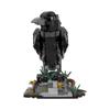 Gobricks MOC-217187 Ворон Строительные Блоки Серия Животные Ворон Блоки Модели Сборная Игрушка Птица Подарки