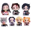 New 20cm Demon Slayer Plush Dolls Lovely Anime Kimetsu No Yaiba Kamado Tanjirou Nezuko Zenitsu Kyoujurou Toys Kids Gifts
