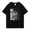 Fashion Kate Moss Vintage Graphic Street Hip Hop Short Sleeve T-shirts Men Women 100% Cotton Oversized Summer Tee Shirt Unisex