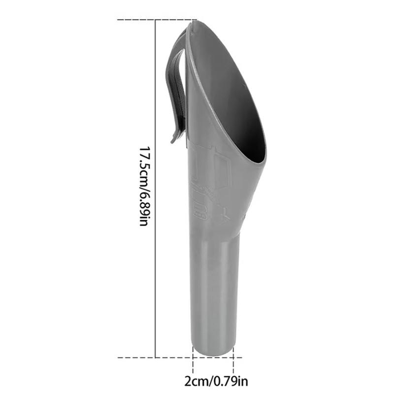 1pc Grey Plastic Car Petrol Fuel Filler Funnel 8U5A17B068BB For Ford Fiesta/Focus/Kuga and More