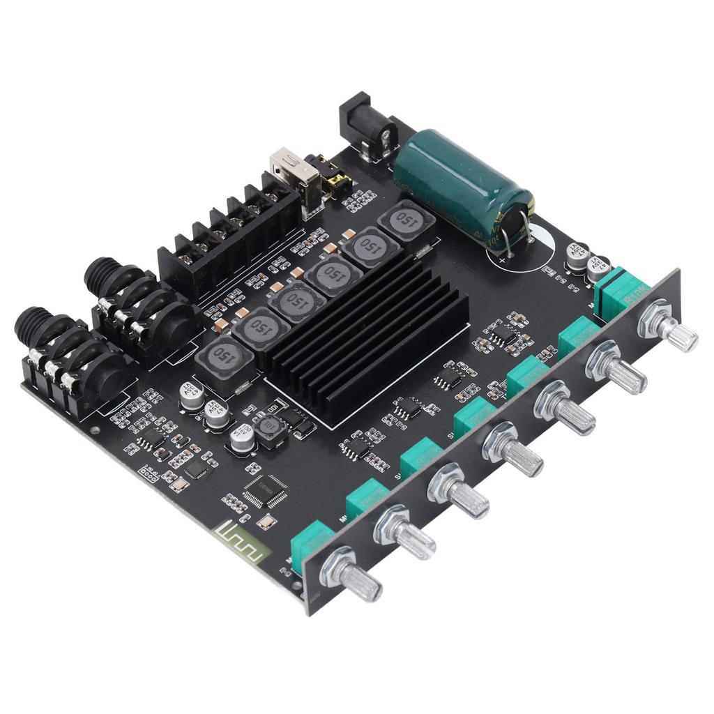 Модуль цифрового усилителя Bluetooth 2.1-канальная плата усилителя мощности с поддержкой AUX USB-диска