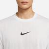 Nike T Shirts Men's White Crew Neck Moderate Straight Fit DD1704-100
