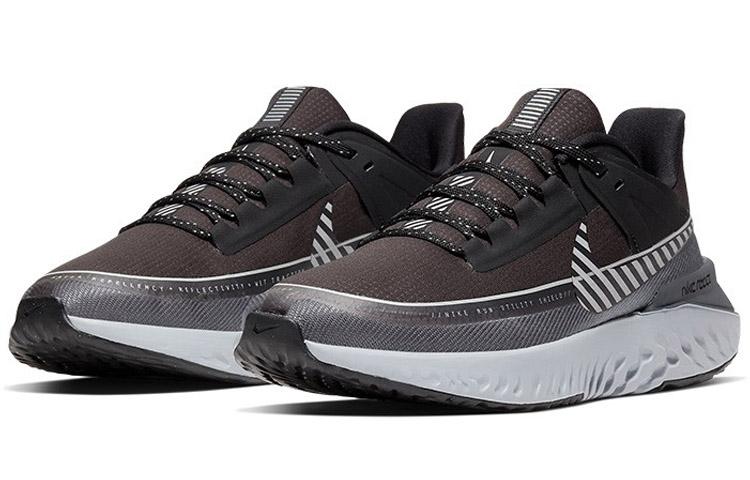 Nike Legend React 2 Shield Черный Отражающий Серебристый Женские BQ3383-001