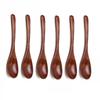Прочная кухонная утварь Столовые приборы Посуда Ложка для смешивания кофе Деревянная ложка Чайная ложка Суповые ложки