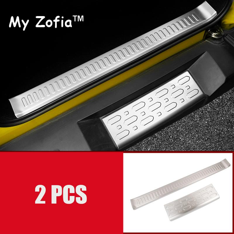 For Great Wall WEY Tank 300 2023 2024 2025 Car Rear Stainless Steel Rear Guard, Trunk Door Sill Strip Decorative Tread Plate