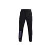 Purple Logo Tapered Sweatpants Men Bottoms Black 1360731-003