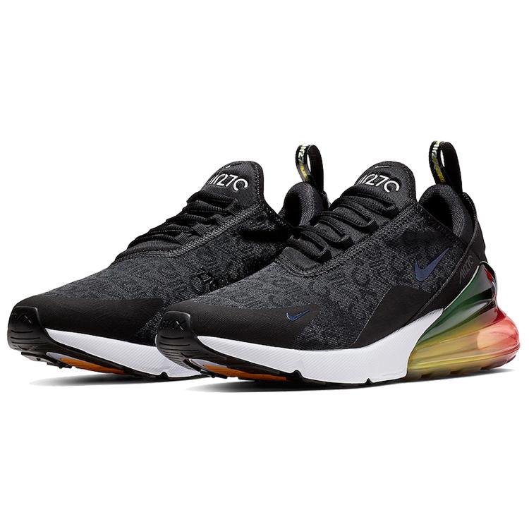 Nike Air Max 270 Черный Лазерный Оранжевый Тлеющий Уголь AQ9164-003