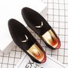 Fashion Luxry Men Loafers Shoes Slip On Moccasins Casual Shoes Man Party Dress Shoes Wedding Flats Zapatos Hombre Formal Plus Size 38-48