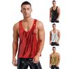 Мужской жилет с круглым вырезом без рукавов свободного кроя, однотонные топы-майки, быстросохнущие, универсальные, в уличном стиле, повседневная одежда