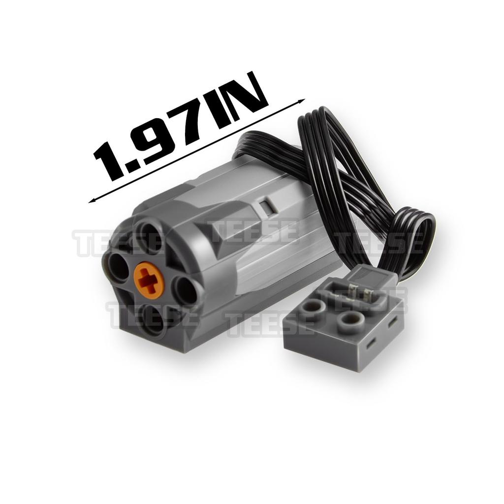 TEESE 4-х предметный набор электрических машин Technic с электрическим световым кабелем, коробка, совместим с деталями Lego Technic