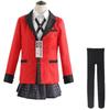 Аниме Kakegurui Yomotsuki Runa Косплей Костюм Куртка Jk Школьная Форма Куртка Толстовка Хэллоуин Карнавальная Одежда