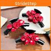 Large Designed Beautifully Floral Hair Claw Clip In Trendy Acetate For Fashionforward Women