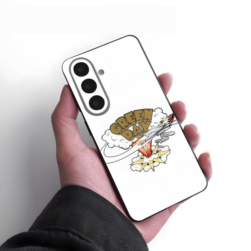 Band Green Day Phone Case For Samsung A25 A13 A33 5G A54 A36 A35 A56 A52 A14 Shockproof Soft Cover