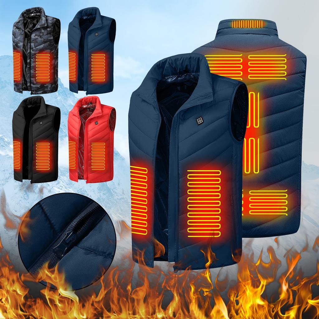 Недавно модернизированный жилет Control11Heating с постоянной температурой, интеллектуальное электрическое отопление, пальто