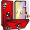 Protective Case - BOOLING - for Samsung Galaxy A15 4G-5G - Rigid - 2 Tempered Glasses - 360° Stand