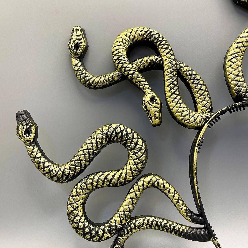 Snake Halloween Headband Realistic Hair Accessories New Hair Hoop  Party Supplies