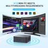 GZBOX Mini PC Маленький ПК, оснащенный Windows 11 Pro 12-го поколения Intel Alder Lake N100 Max Маленький ПК 8 ГБ памяти DDR4 128 ГБ SSD-накопитель Игровая консоль