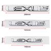 Interior Stickers 3D ABS Car Rear Trunk Emblem Badge Sticker Logo For Lexus ES300 IS300 IS350 ES250 ES350 IS250 CT200H GS350 NX2