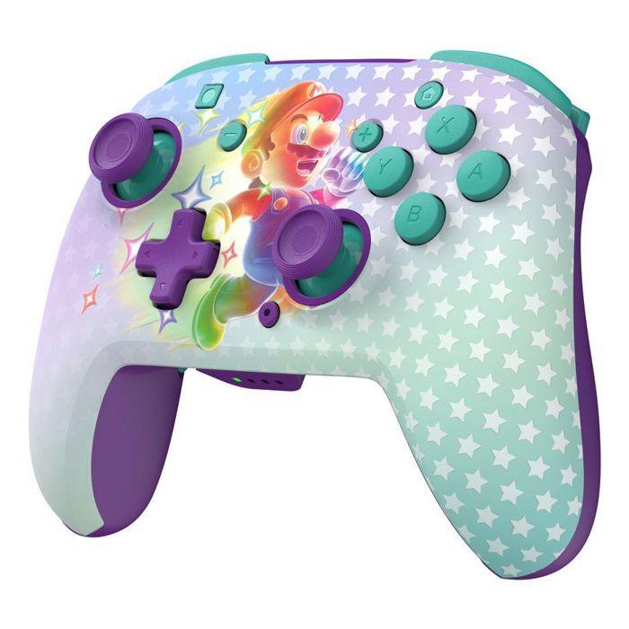 Manette sans fil - TURTLE BEACH - Rematch Invincible Mario - Phosphorescente - Batterie rechargeable - Compatible Nintendo Switch