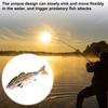 Bass Fishing Lures 3D Fisheye Simulation Hard Bait Multi Jointed Swimbaits Lifelike Slow