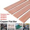 Новая толщина 3 мм Медная полоса Длина 250 мм Высокочистая медная заготовка Полоса из чистой меди Гальванопокрытие