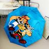Asterix Friends Umbrella Folding umbrella, automatic umbrella 8-Frame for Travel, camping Use Gift for Halloween Christmas