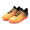 Puma Future Z 4.3 TT Круглый носок Шнуровка TF (Резиновые шипы) Футбольные бутсы для твердого грунта с искусственной травой Мужские футбольные бутсы Черные Оранжевые 106770-01