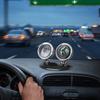 Автомобильные украшения 2 в 1 Компас Термометр Направление Приборная панель Шар Автостайлинг Направляющий шар Автомобильный аксессуар для транспортного средства