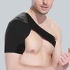 Плечевой бандаж с регулируемой застежкой-лентой Высокоэластичный дышащий облегчение боли Компрессионный поддерживающий рукав для плеч Защитное снаряжение
