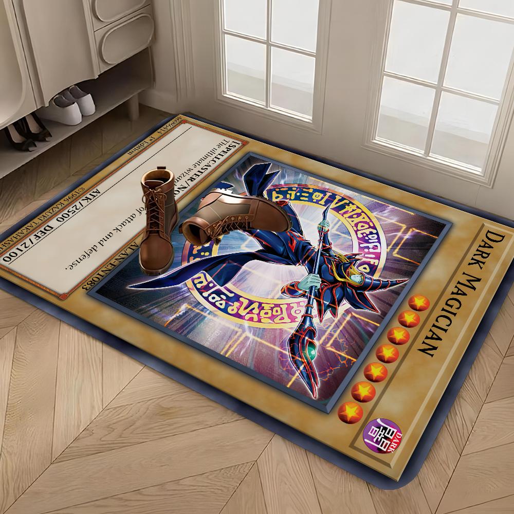 Cartoon Anime MONSTER CARD Door Mat Washable Non-Slip Living Room Sofa Chairs Area Mat Kitchen Doormat Area Rug