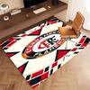 1pc Clube de Regatas do Flamengo Print Area Rug - Soft, Washable Non-Slip Indoor Mat, Living Room, Home Office Decorative Rug,Office Decorative