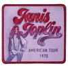 Janis Joplin American Tour 1970 Iron On Patch