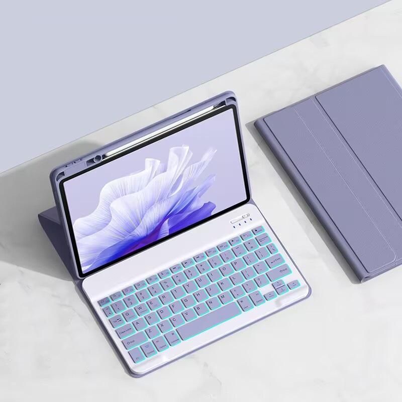 Совместимый чехол-клавиатура Bluetooth для планшета Honor X8a/X9 DNL-W09/Matepad SE 11 со слотом для стилуса